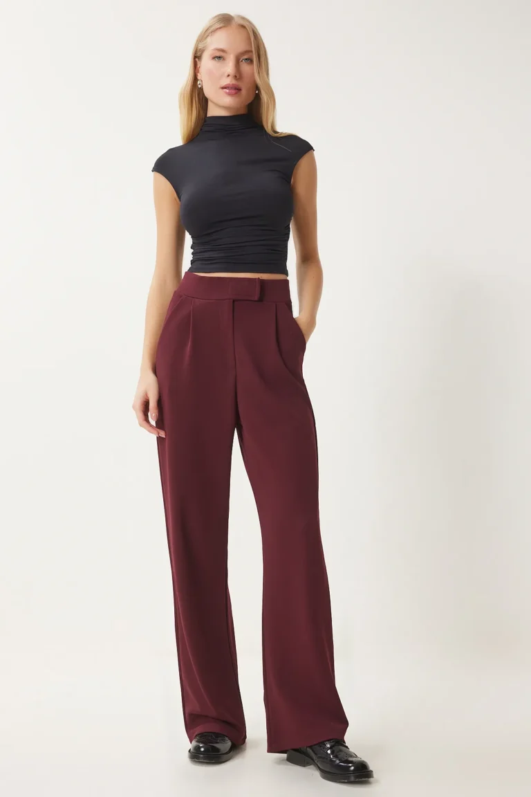 Waist Velcro Comfortable Palazzo Trousers