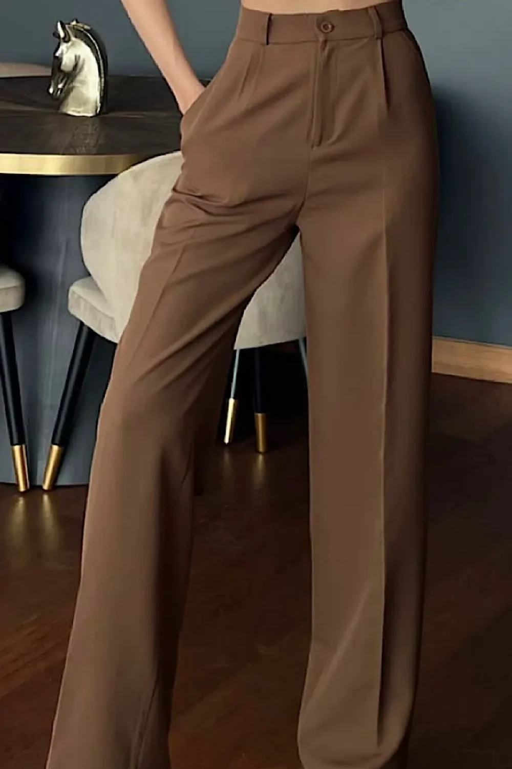 Palazzo Trousers Wide Leg Original Cut - Image 2