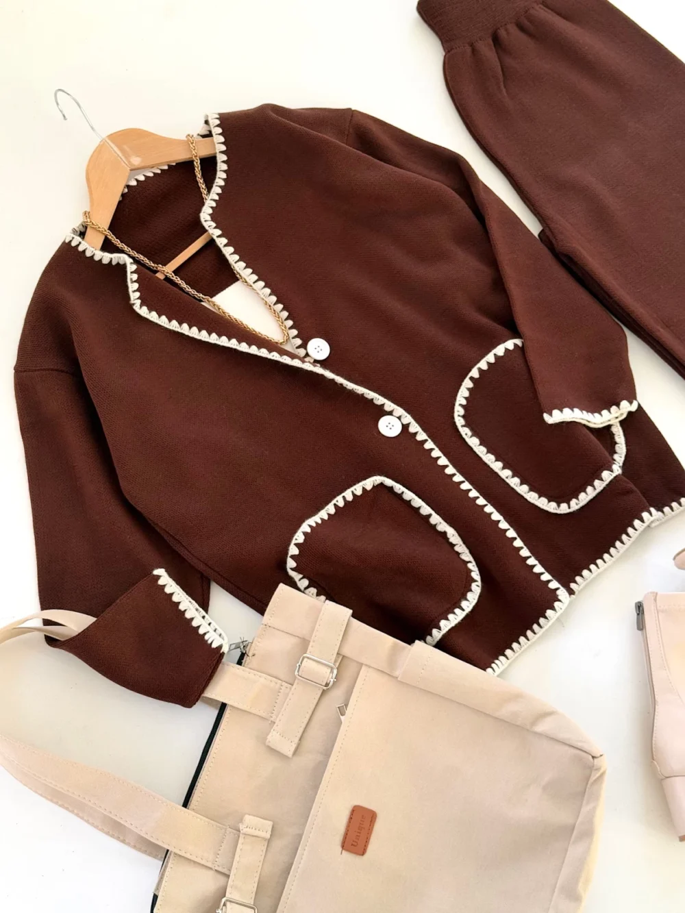 Shepherd Stitched Knitwear Suit - Image 8