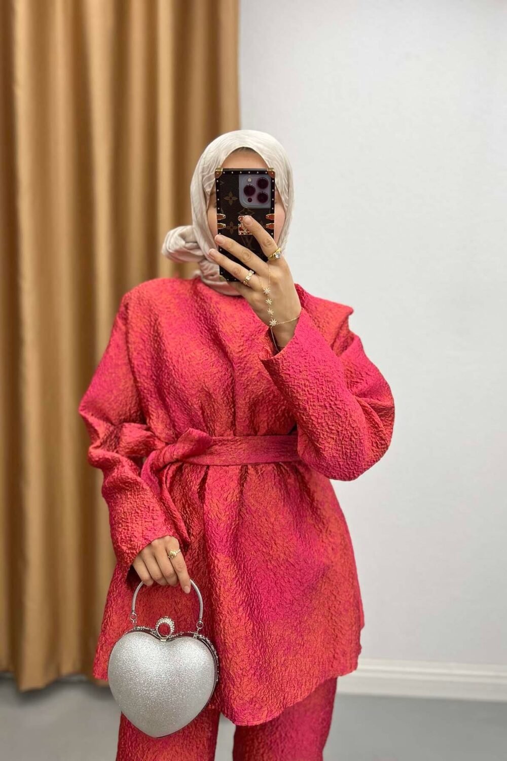Pattern Jacquard Suit - Image 9