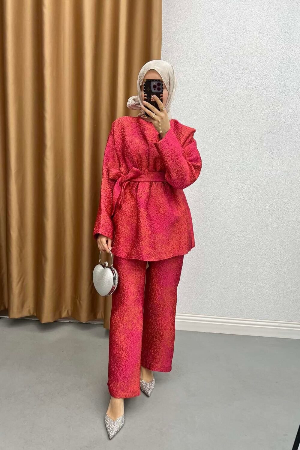 Pattern Jacquard Suit - Image 6