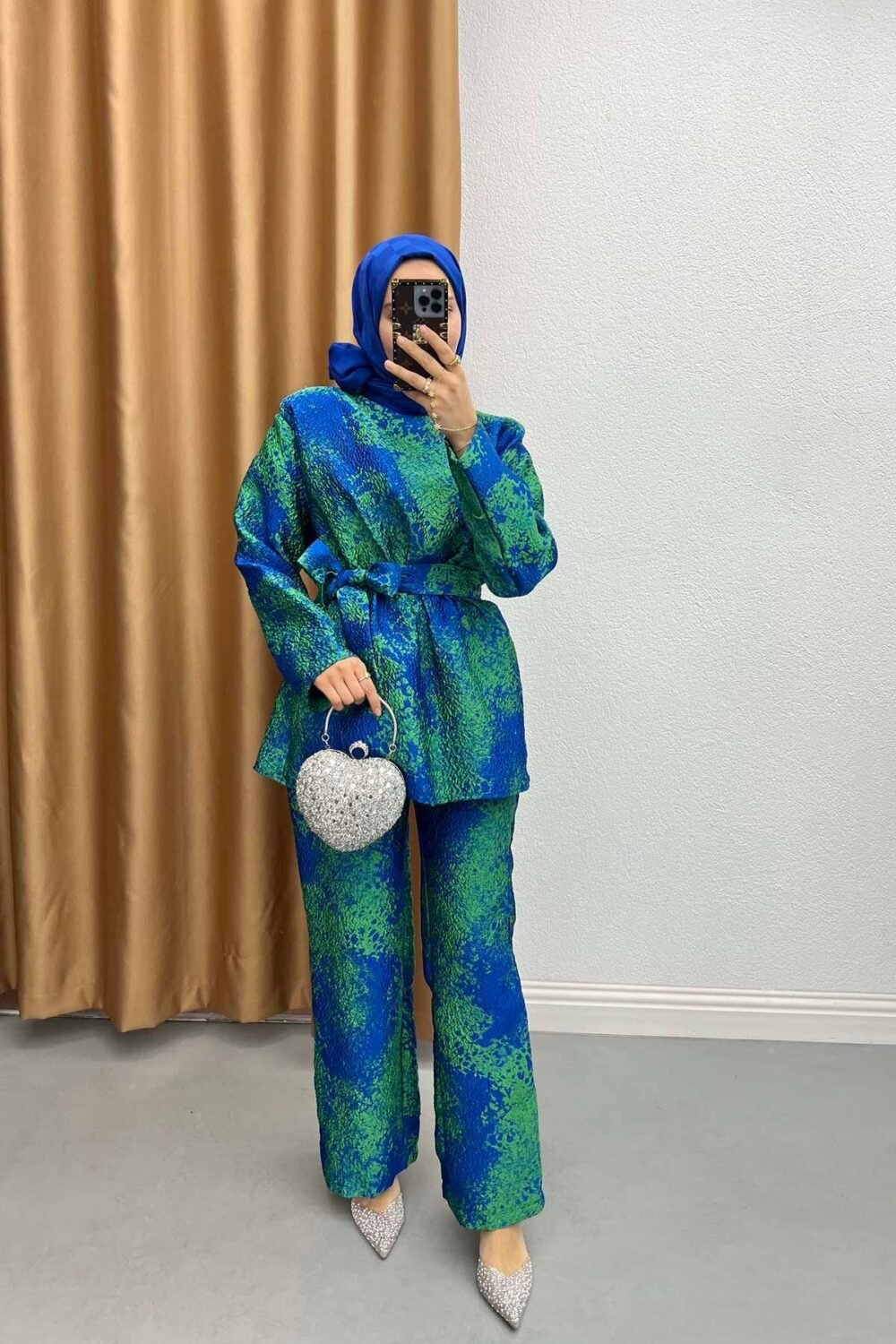 Pattern Jacquard Suit