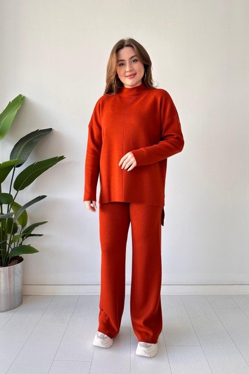 Plain Knitwear Set