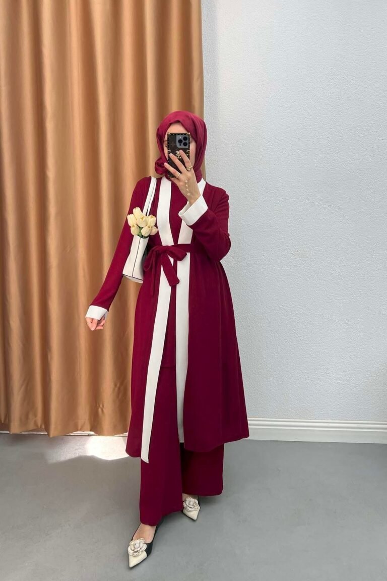 Three Piece Suit Claret Red