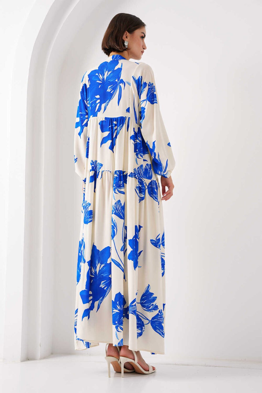Authentic Patterned Dress - Image 6