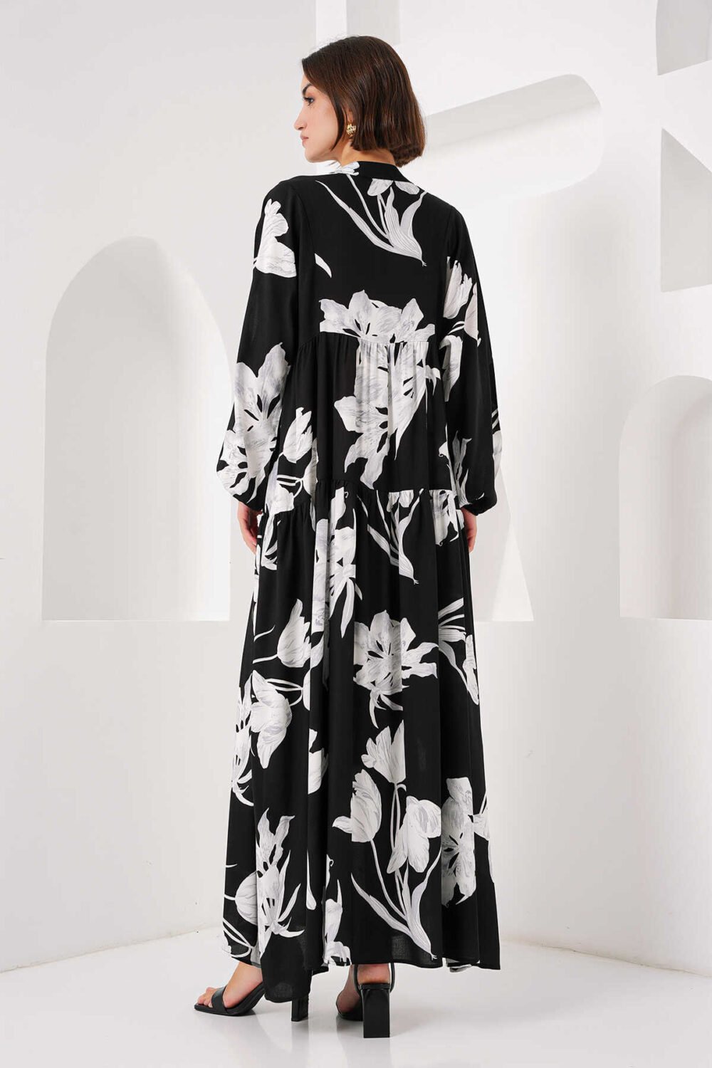 Authentic Patterned Dress - Image 12