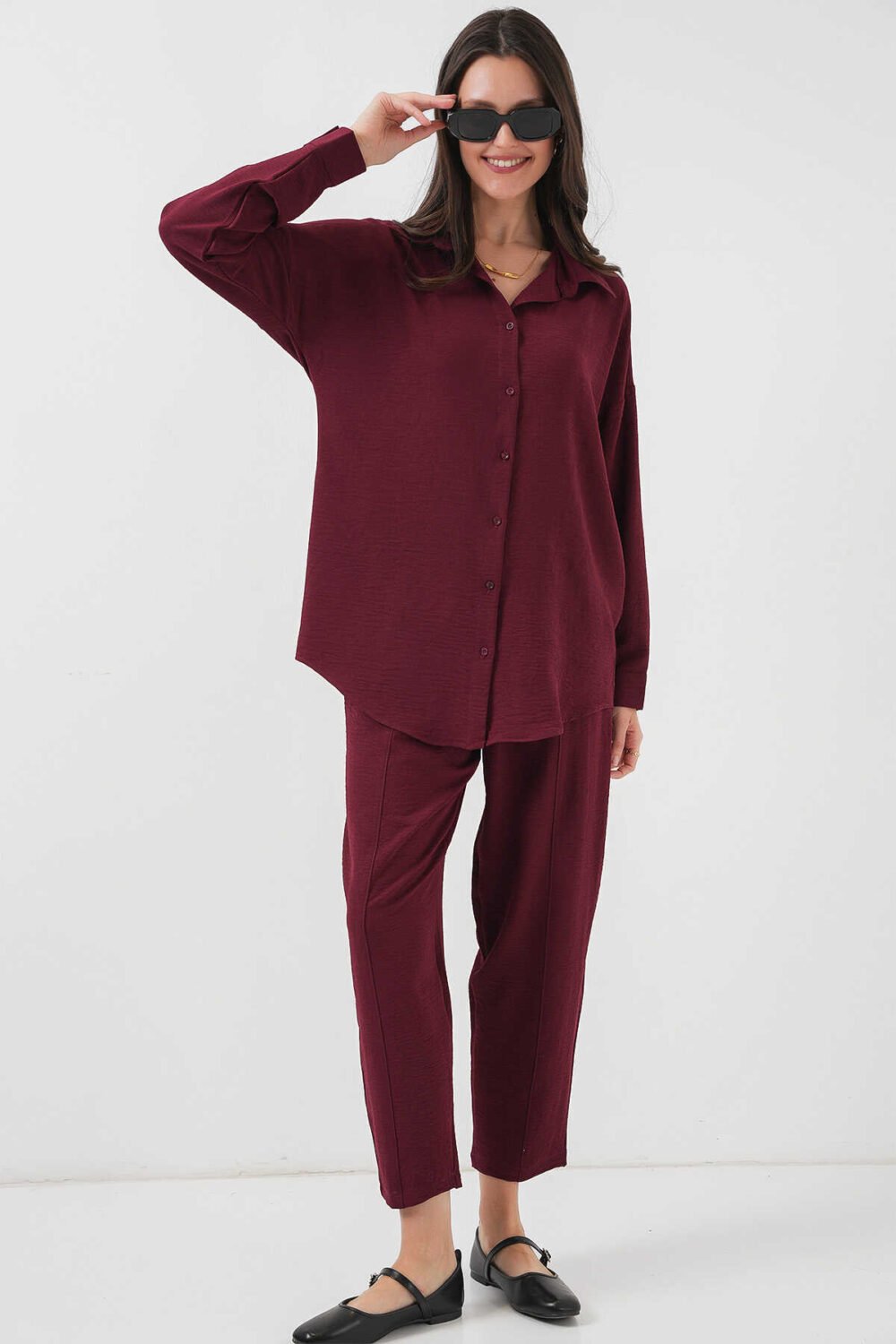 Oversize Two Piece Suit - Image 4