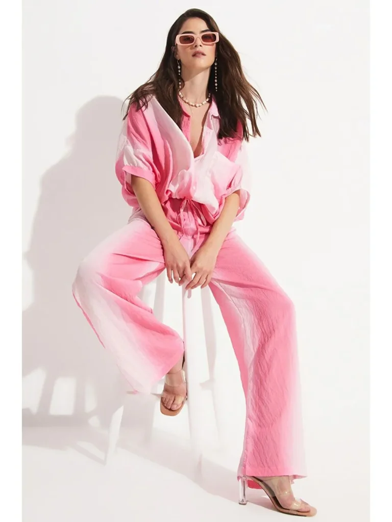 Women's  Shirt Trousers Set