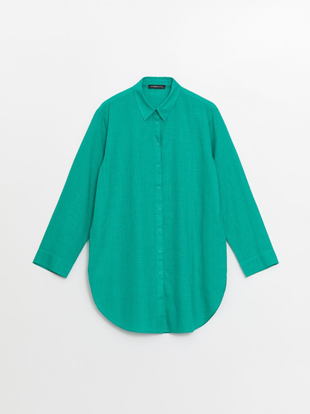 Green Women's Plain Shirt - Image 5