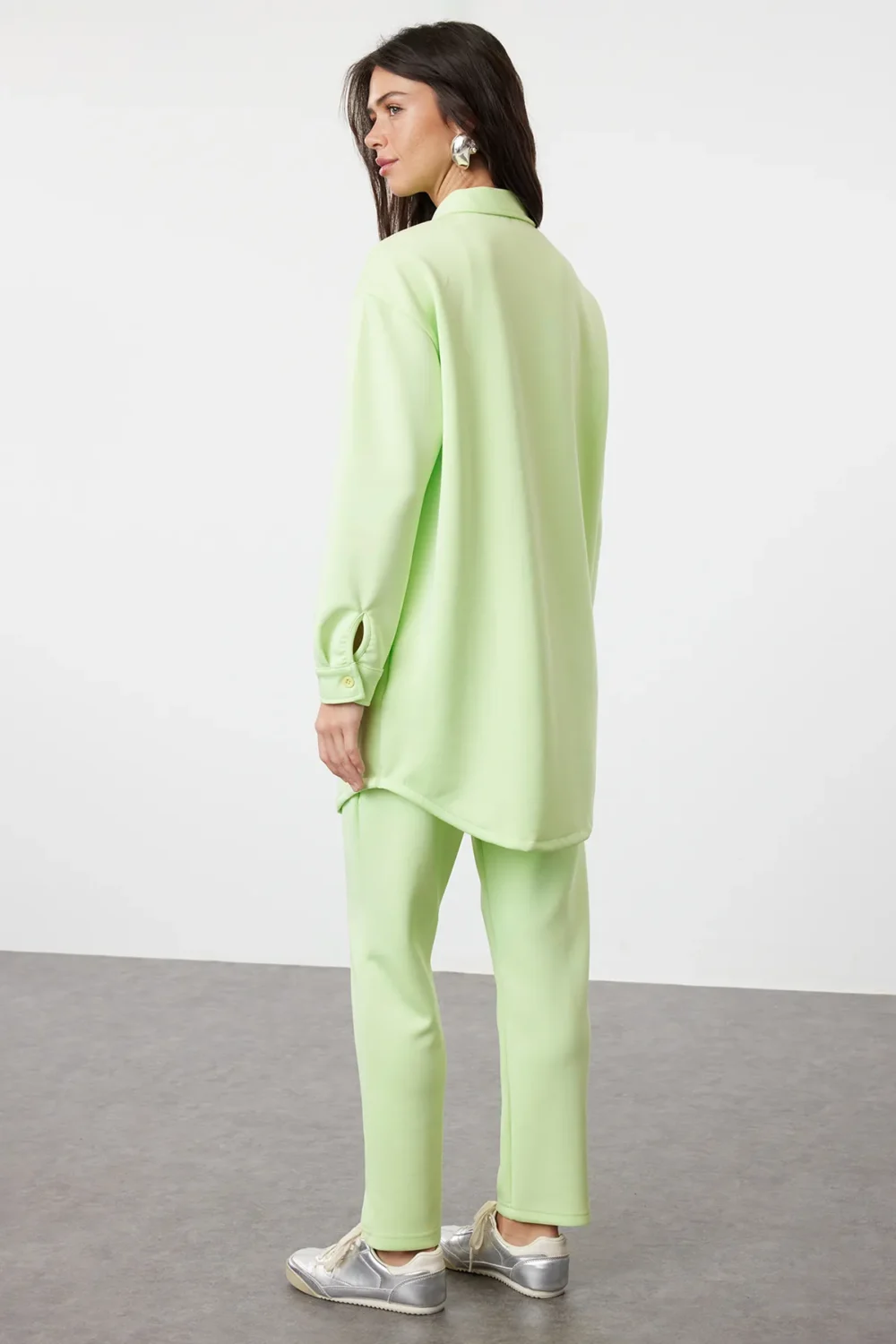 Light Green Pocket Shirt-Pants Set - Image 6