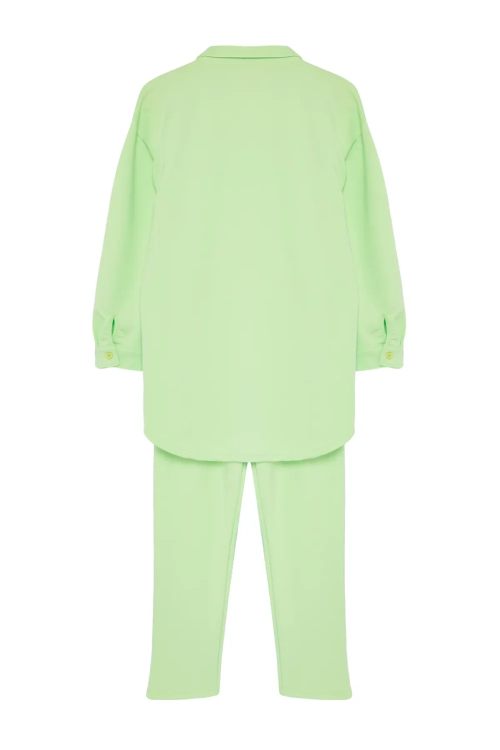 Light Green Pocket Shirt-Pants Set - Image 8